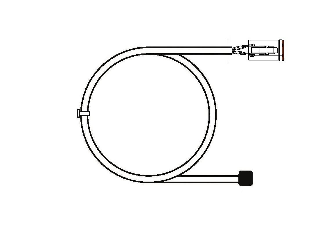 Anschlusskabel mit DT 4-polig Stecker für BL15 8,5m